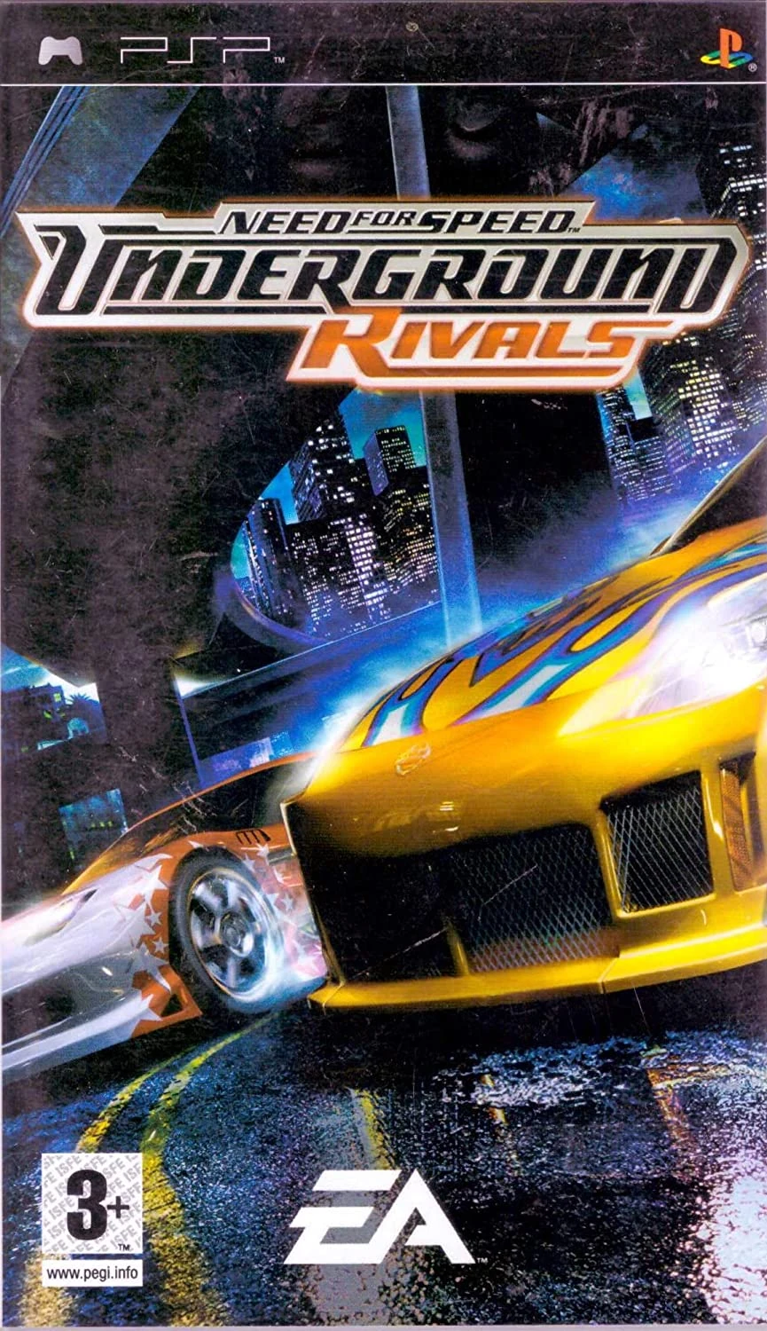 Need for Speed Underground Rivals PSP Español Mega